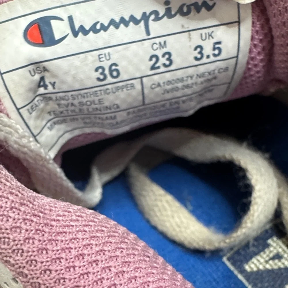 Champion leather suede